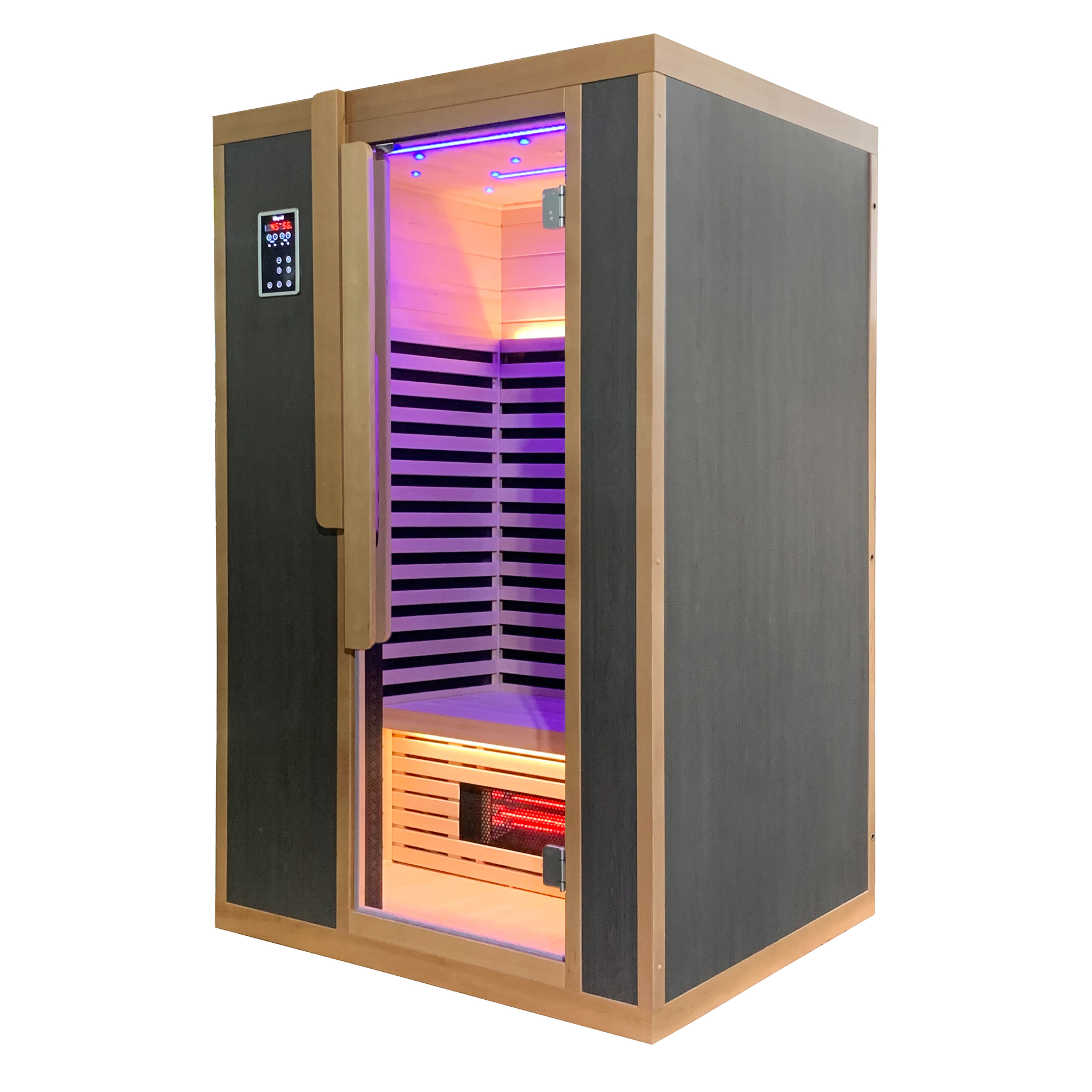 Blisspod | Bergen | Full Spectrum Ultimate Indoor Sauna | Red Light | 2 Person