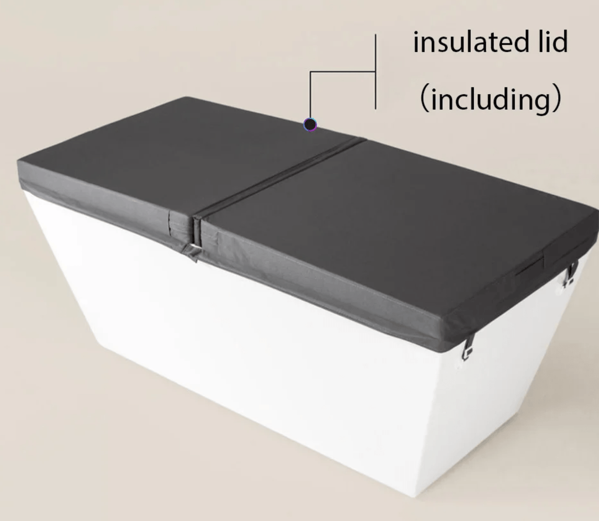 MedEq Acrylic Plunge Pool With Integrated Chiller/Heater