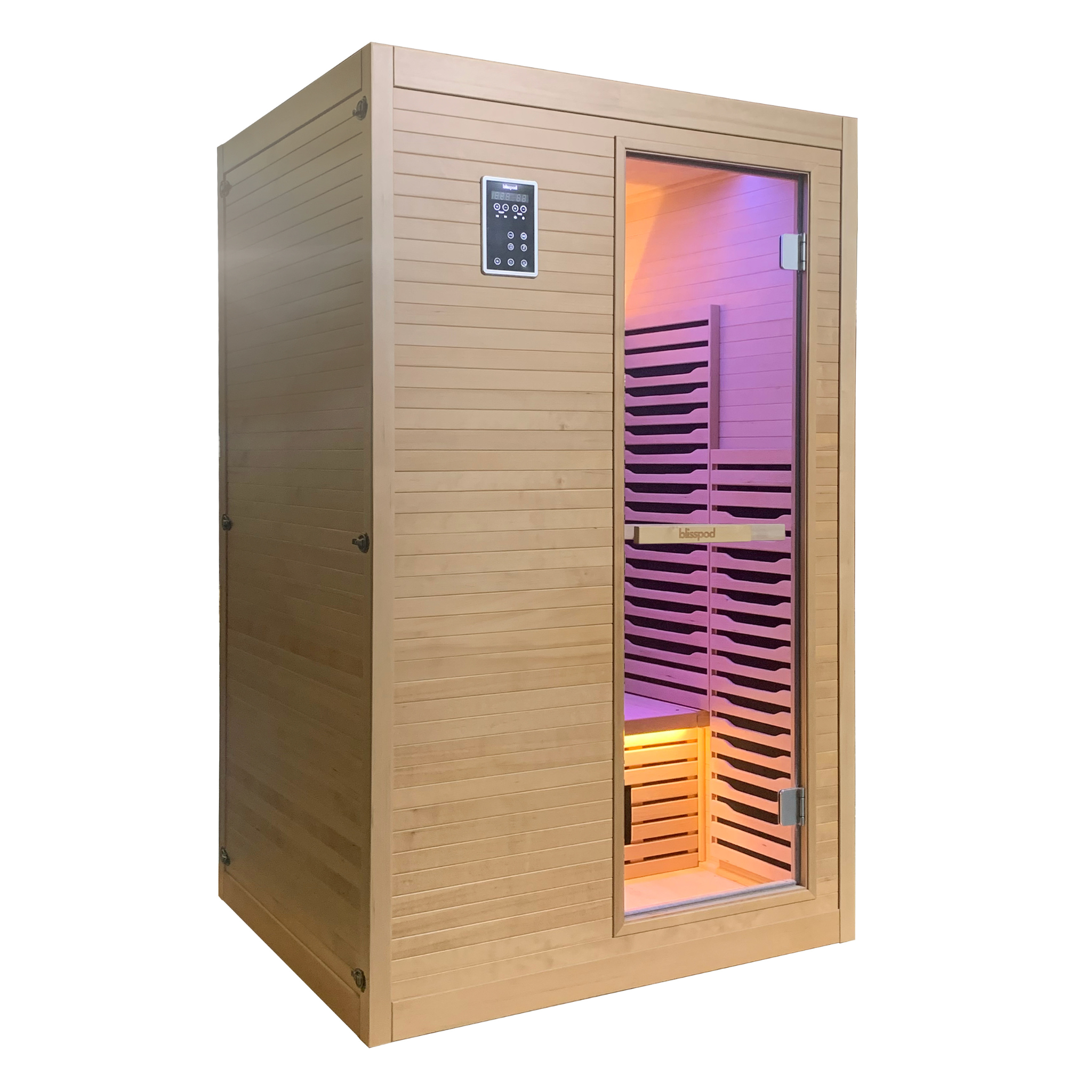 Blisspod | Helsinki | Full Spectrum Ultimate Indoor Sauna | Red Light | 2 Person