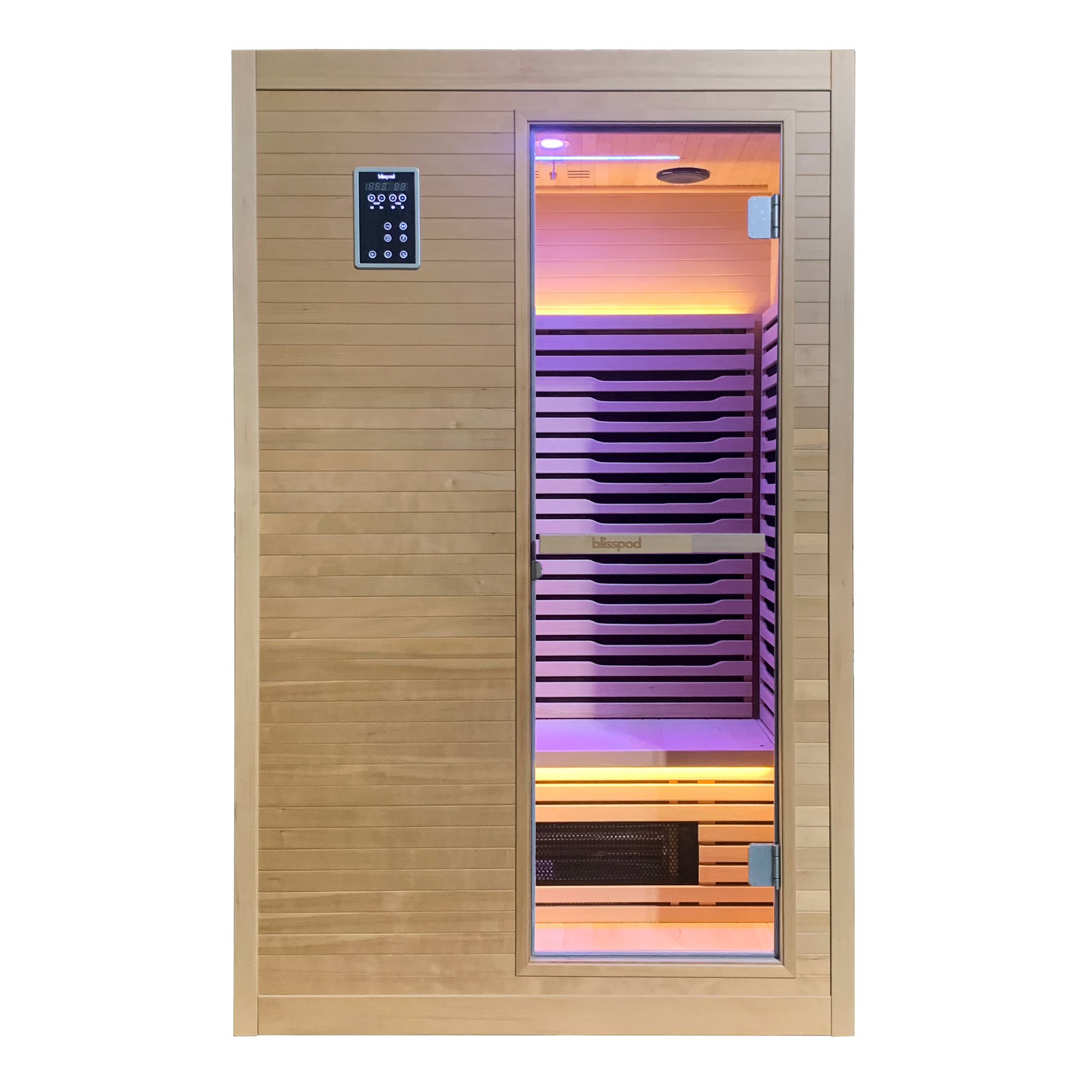 Blisspod | Helsinki | Full Spectrum Ultimate Indoor Sauna | Red Light | 2 Person