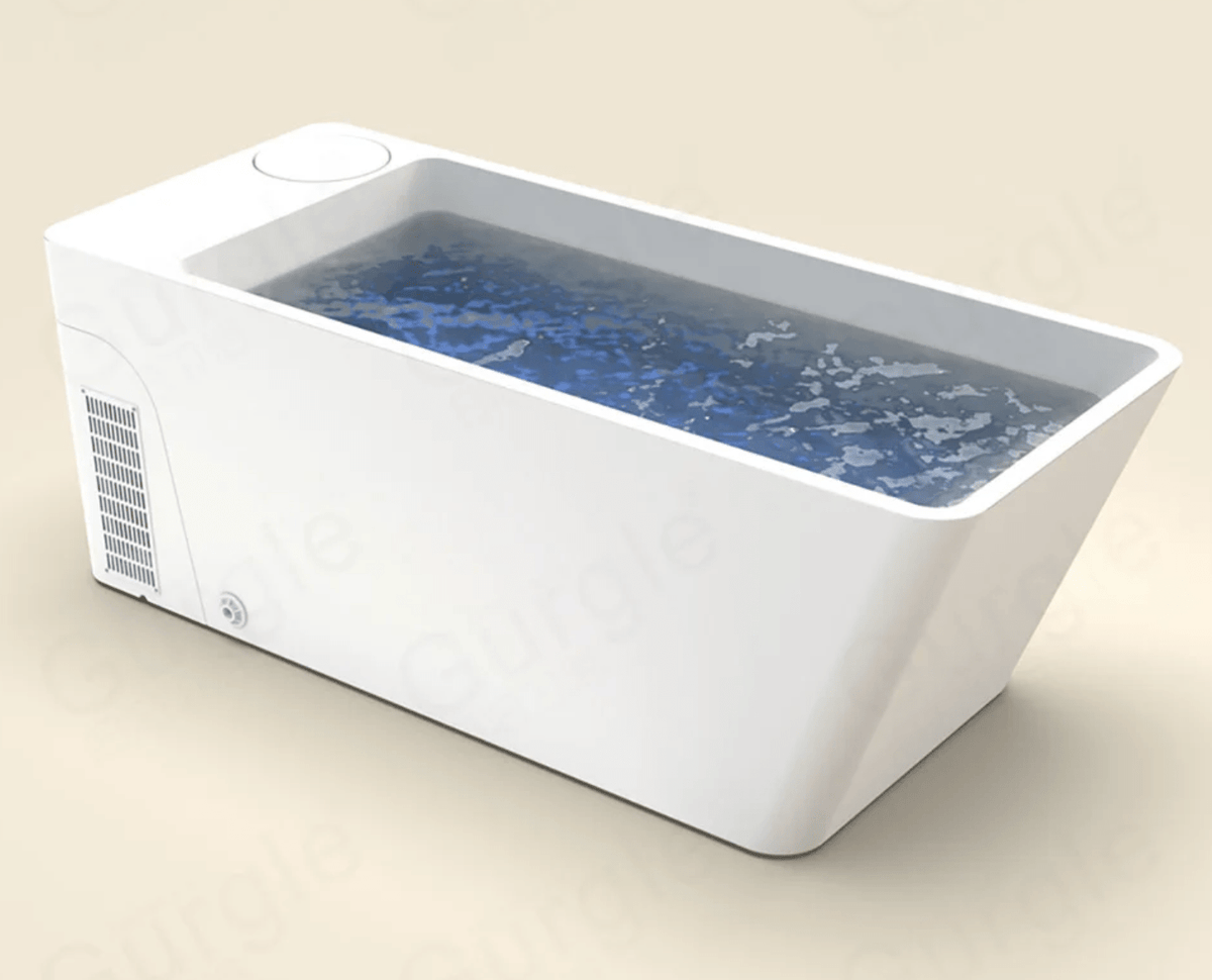 MedEq Acrylic Plunge Pool With Integrated Chiller/Heater