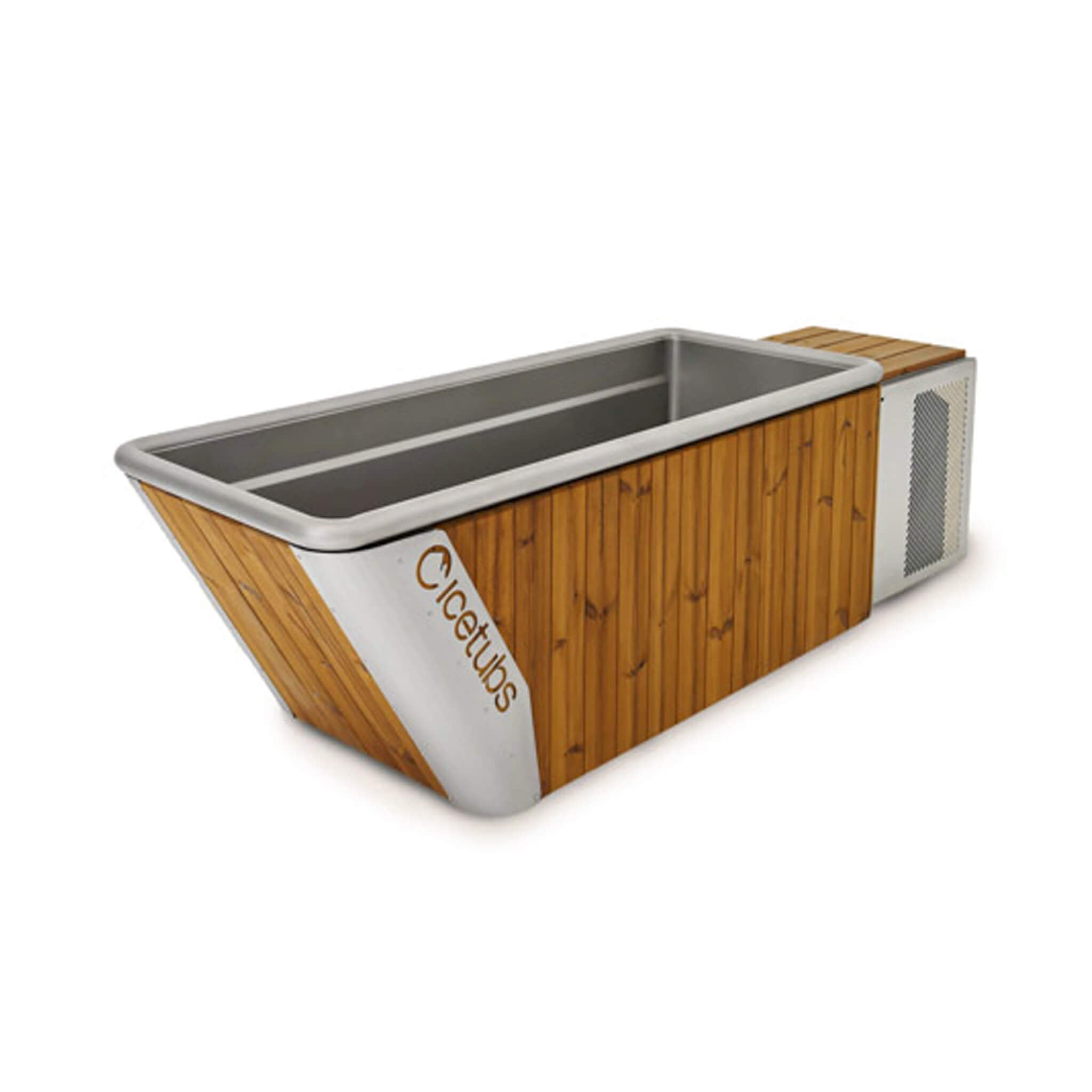 Icetubs IceBath Thermowood And Stainless Steel Cold Immersion Bath (SAK94720)